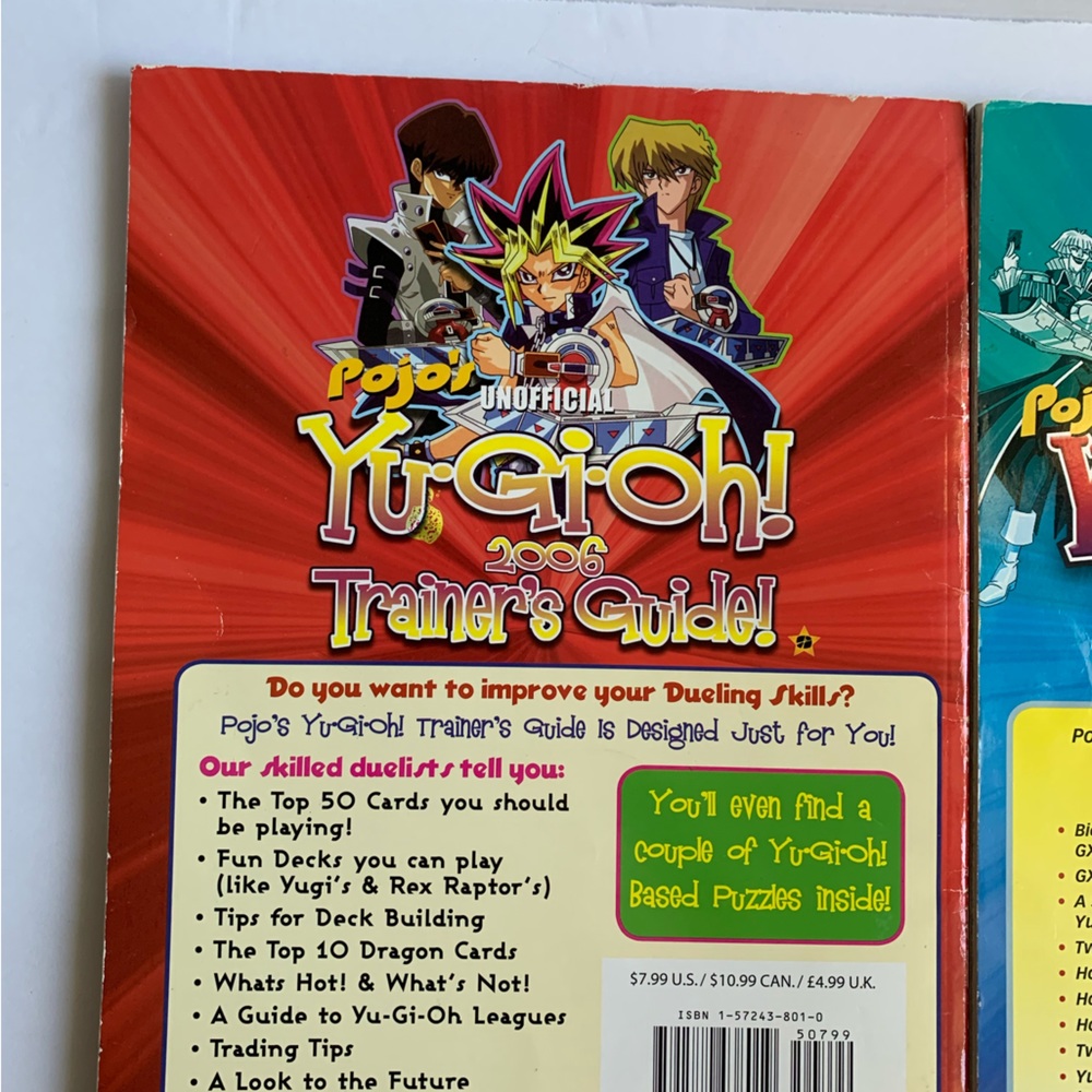 Yu-Gi-Oh Trainer Guide Books - Picture 6 of 9